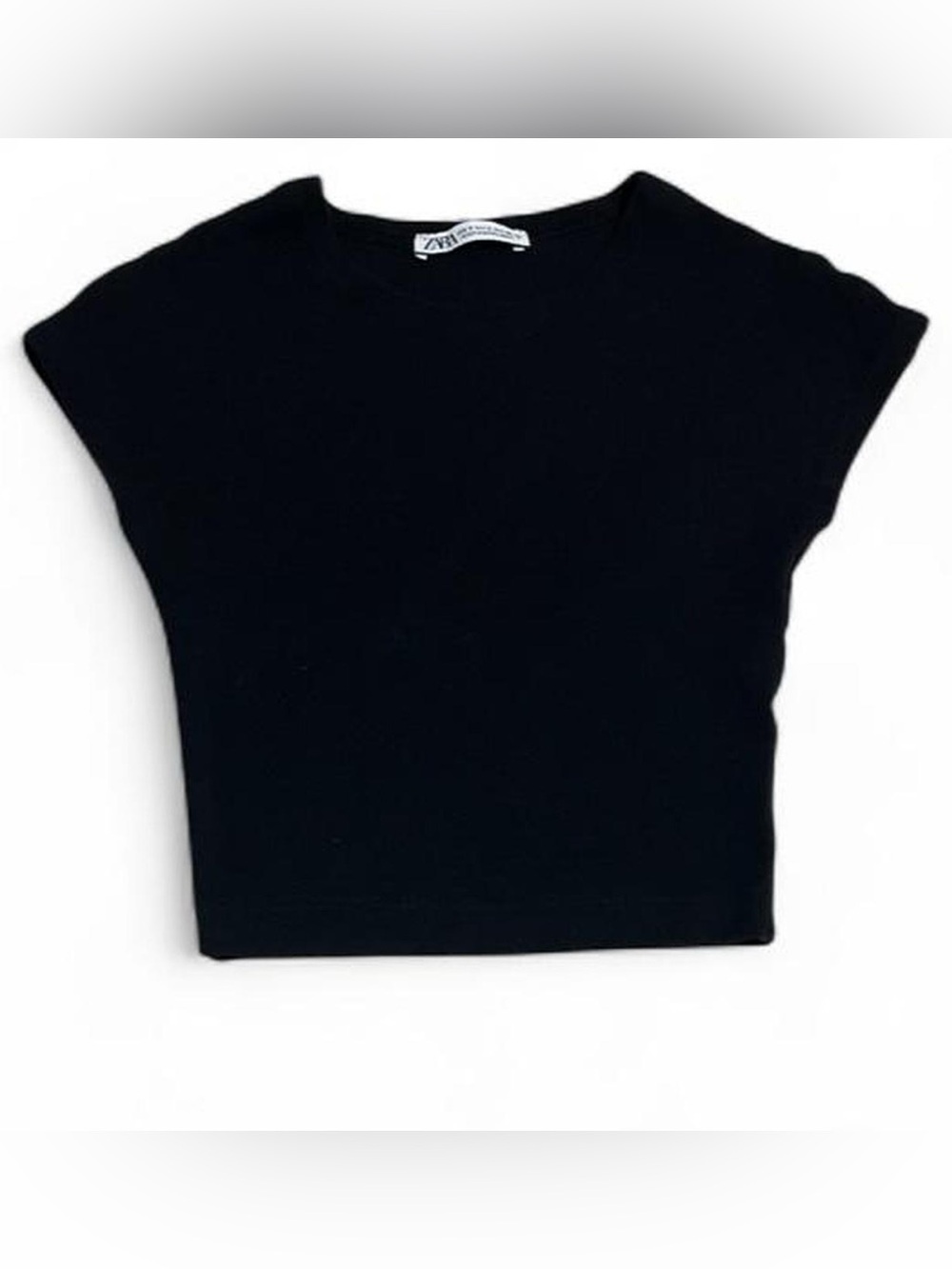 Zara Black Crop Top
